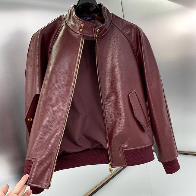 ルイヴィトン エピレザー ハリントンジャケット コピー vua76375